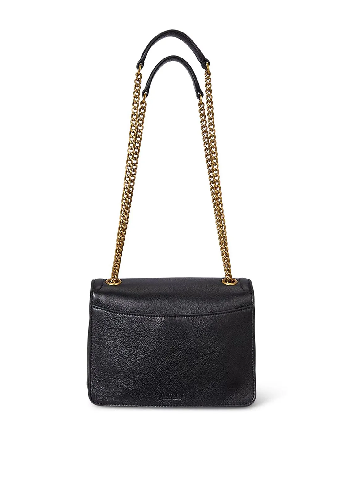 Ralph Lauren Bradley Convertible Small Shoulder Bag, Black