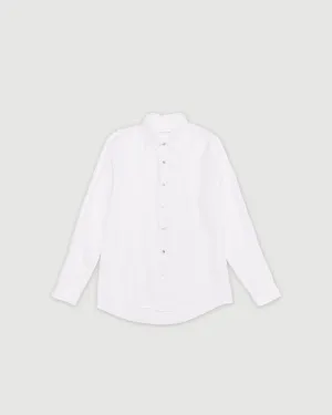 Re-Worn Mens Linen Long Sleeve Shirt