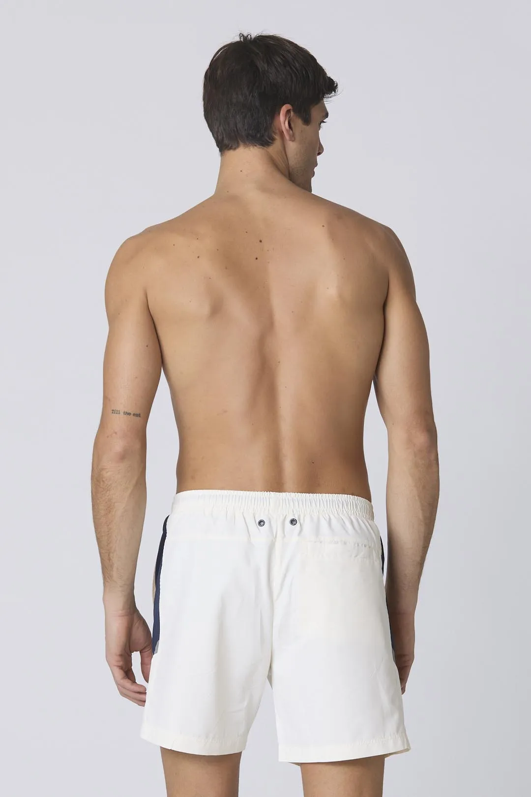 Reflective detail swim shorts