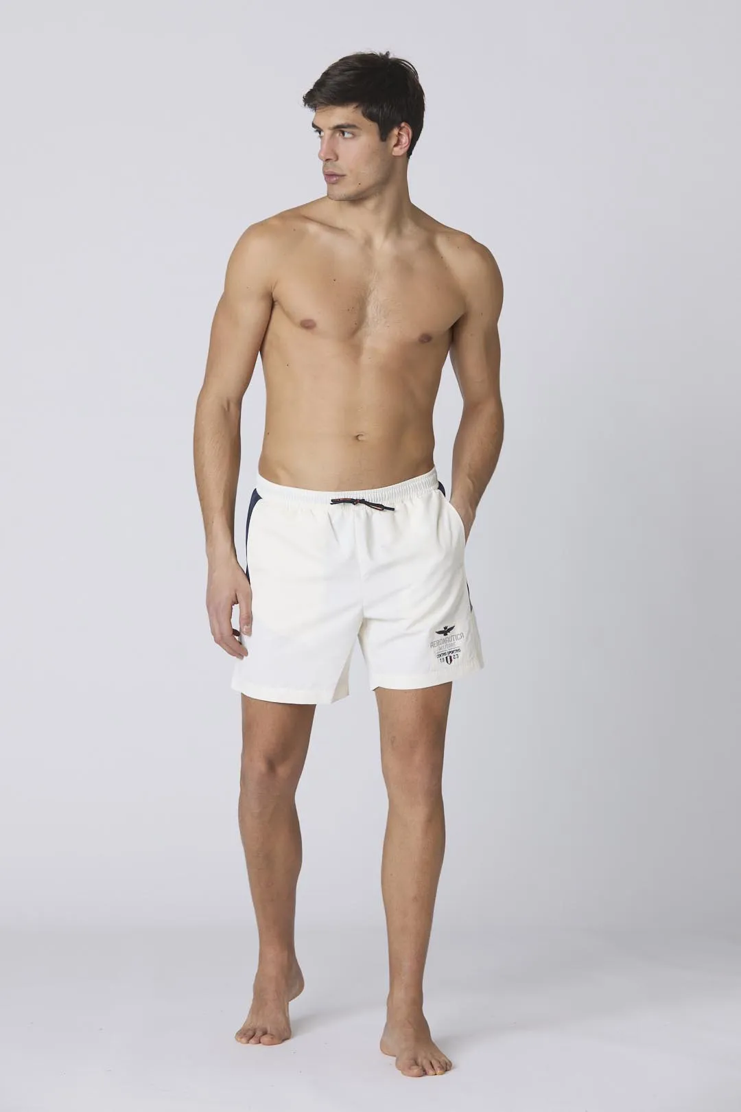 Reflective detail swim shorts