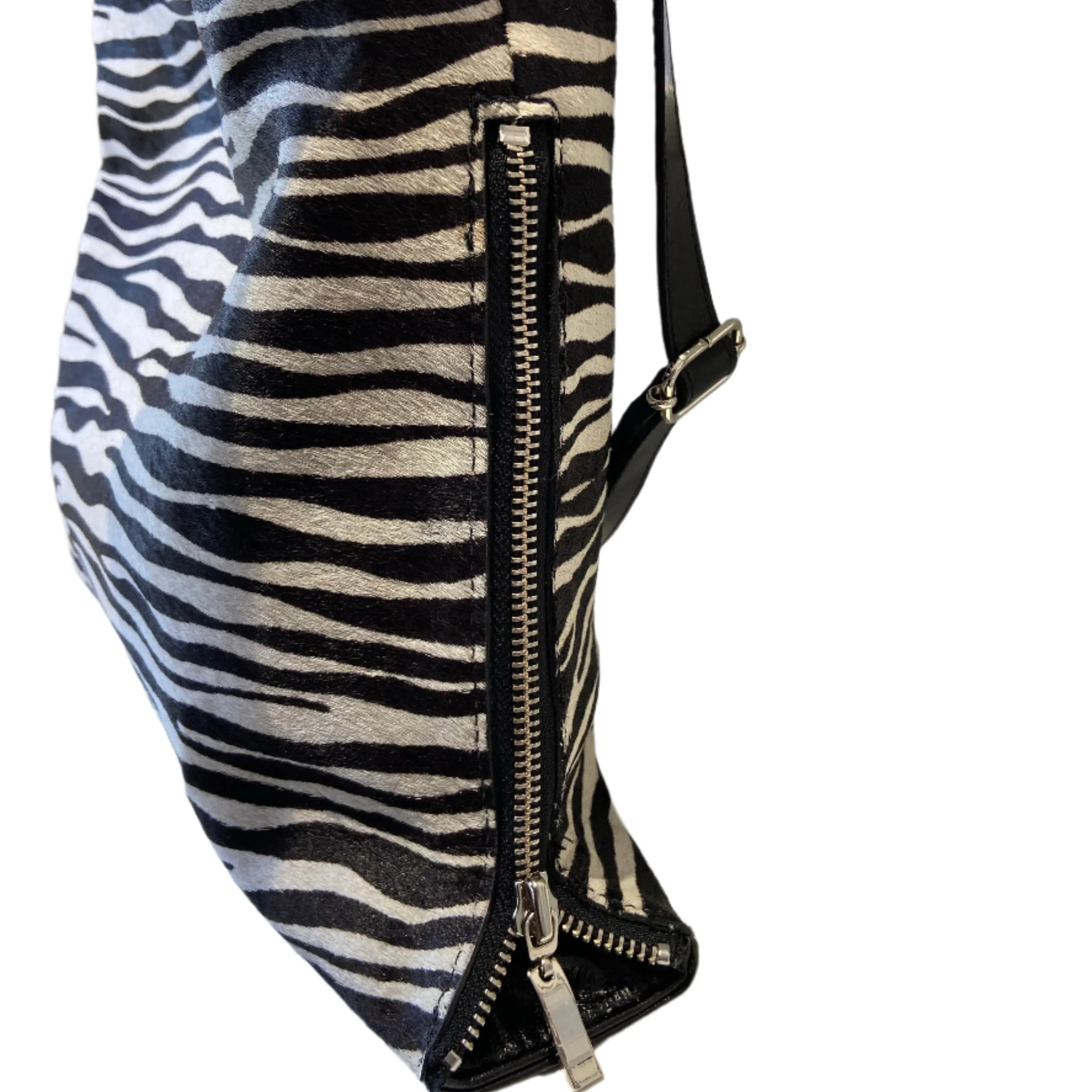 Riche - Zebra Black Handbag- Limited edition