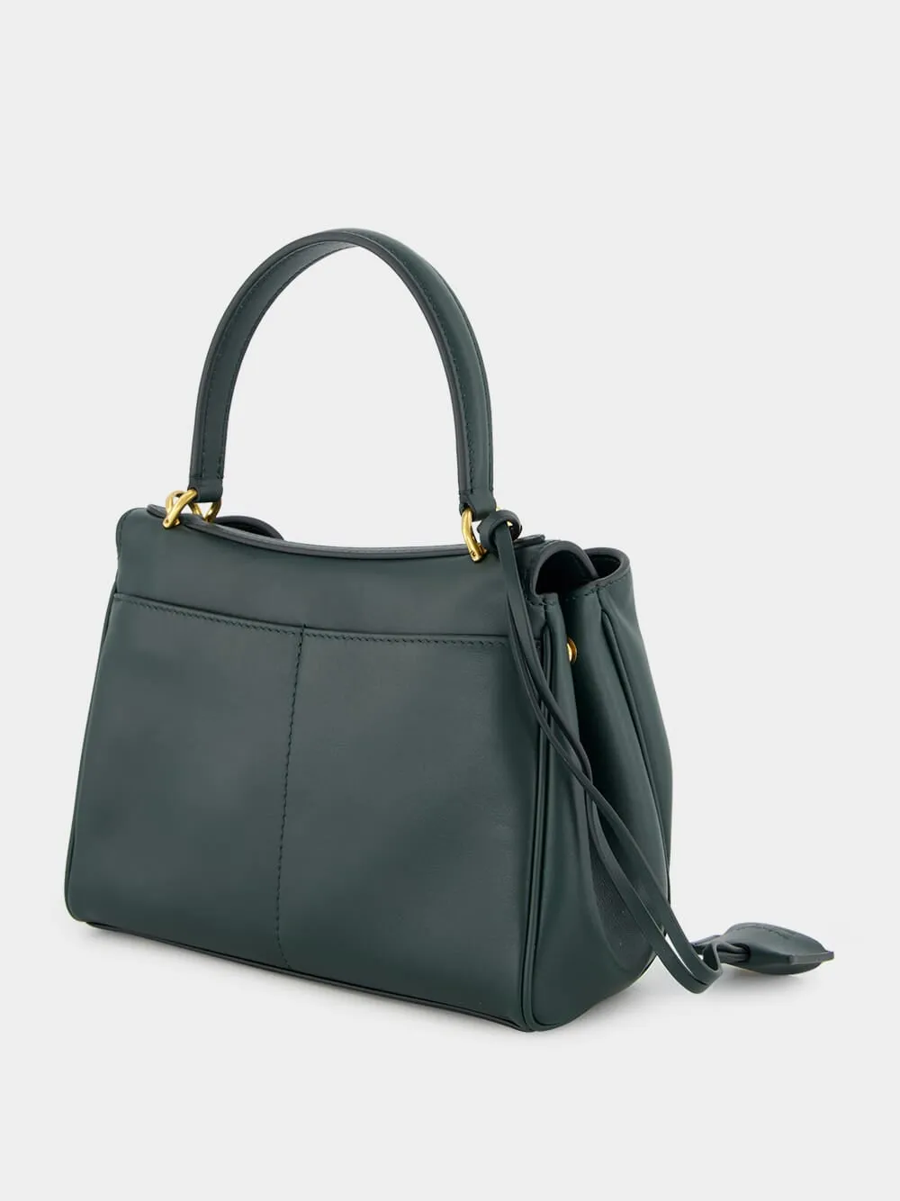 Rodeo Mini Handbag in Pine Green Calfskin