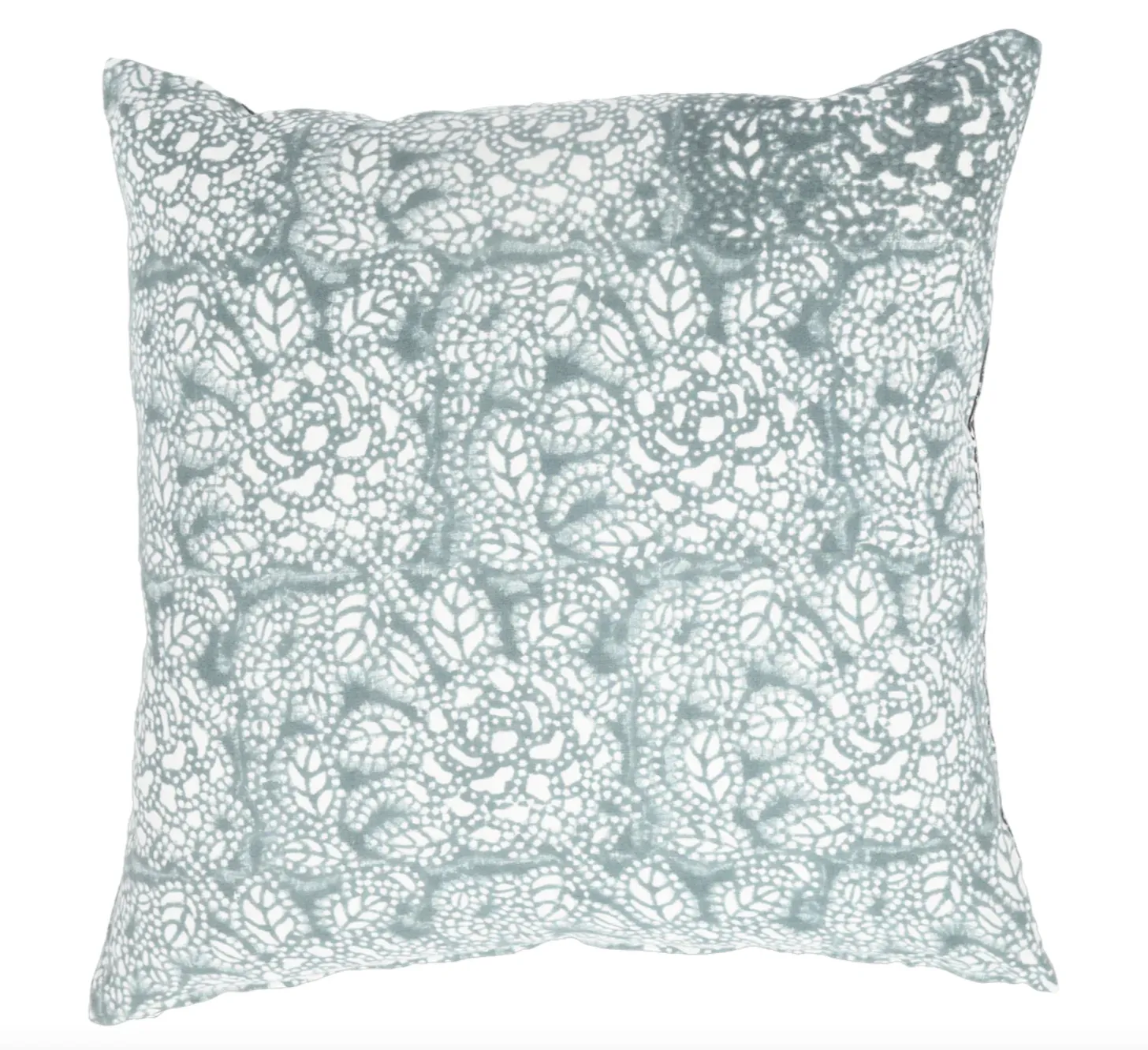 Rose Block Print Pillow