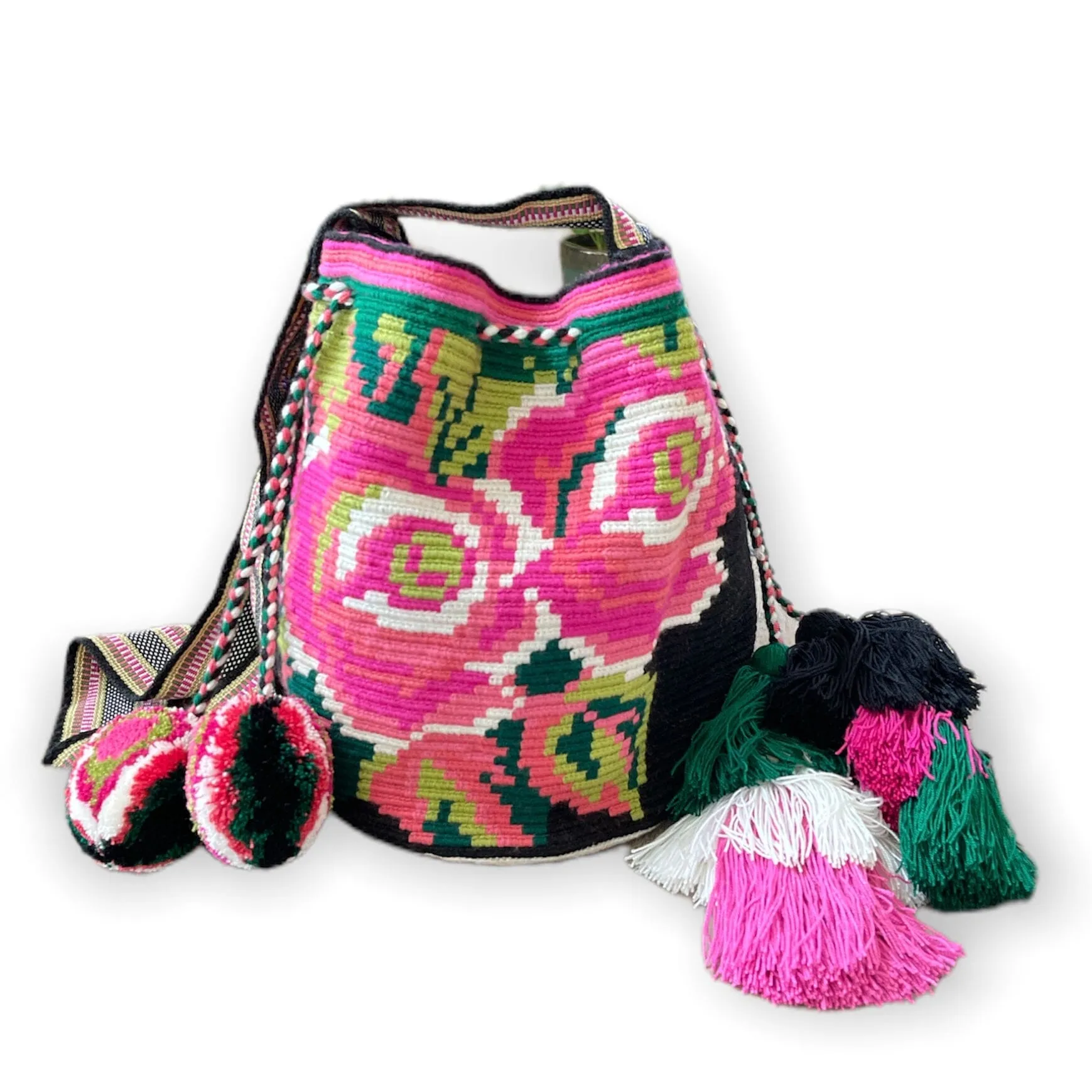 Rose Crochet Bags | Spring Crossbody Bags