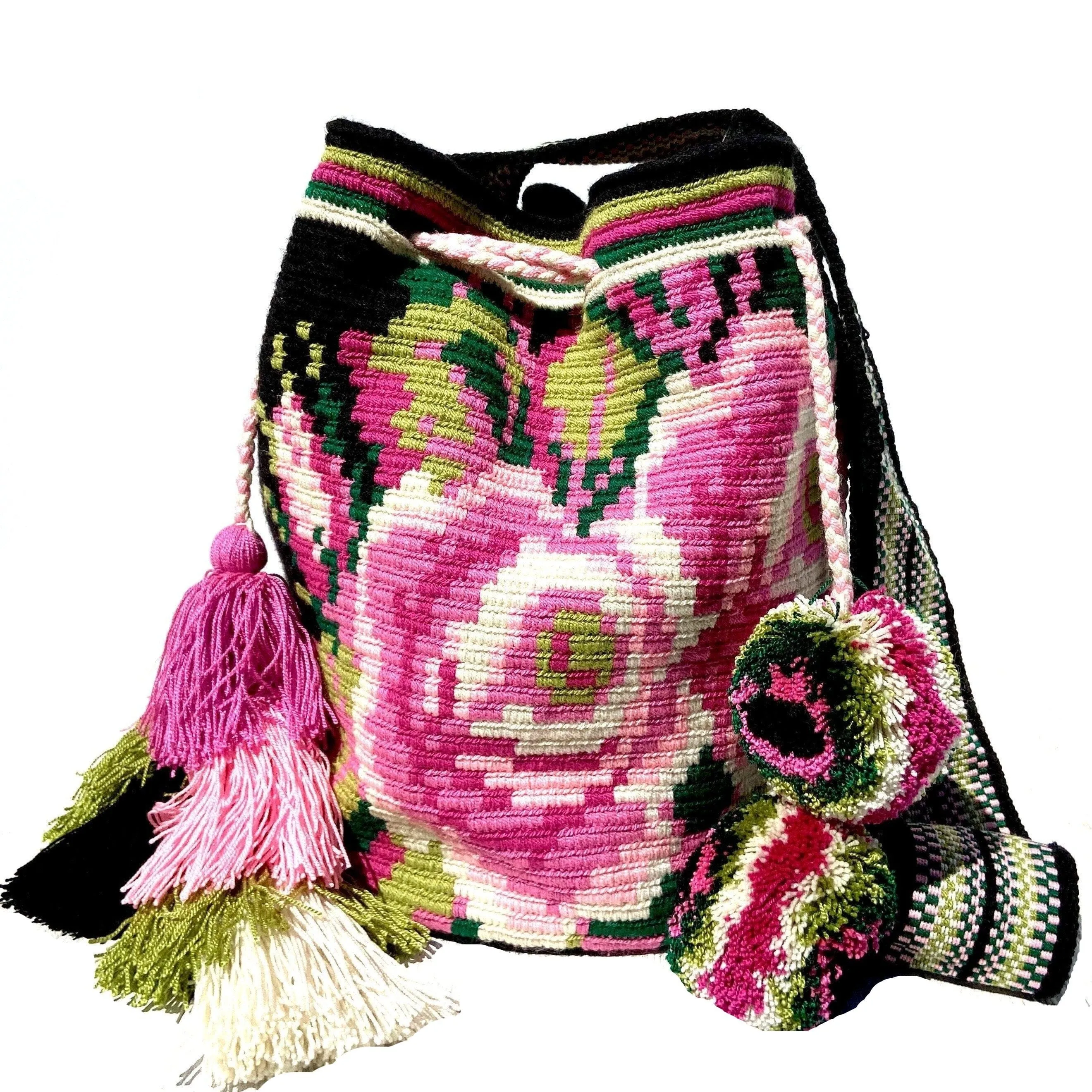 Rose Crochet Bags | Spring Crossbody Bags
