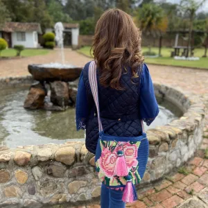 Rose Crochet Bags | Spring Crossbody Bags