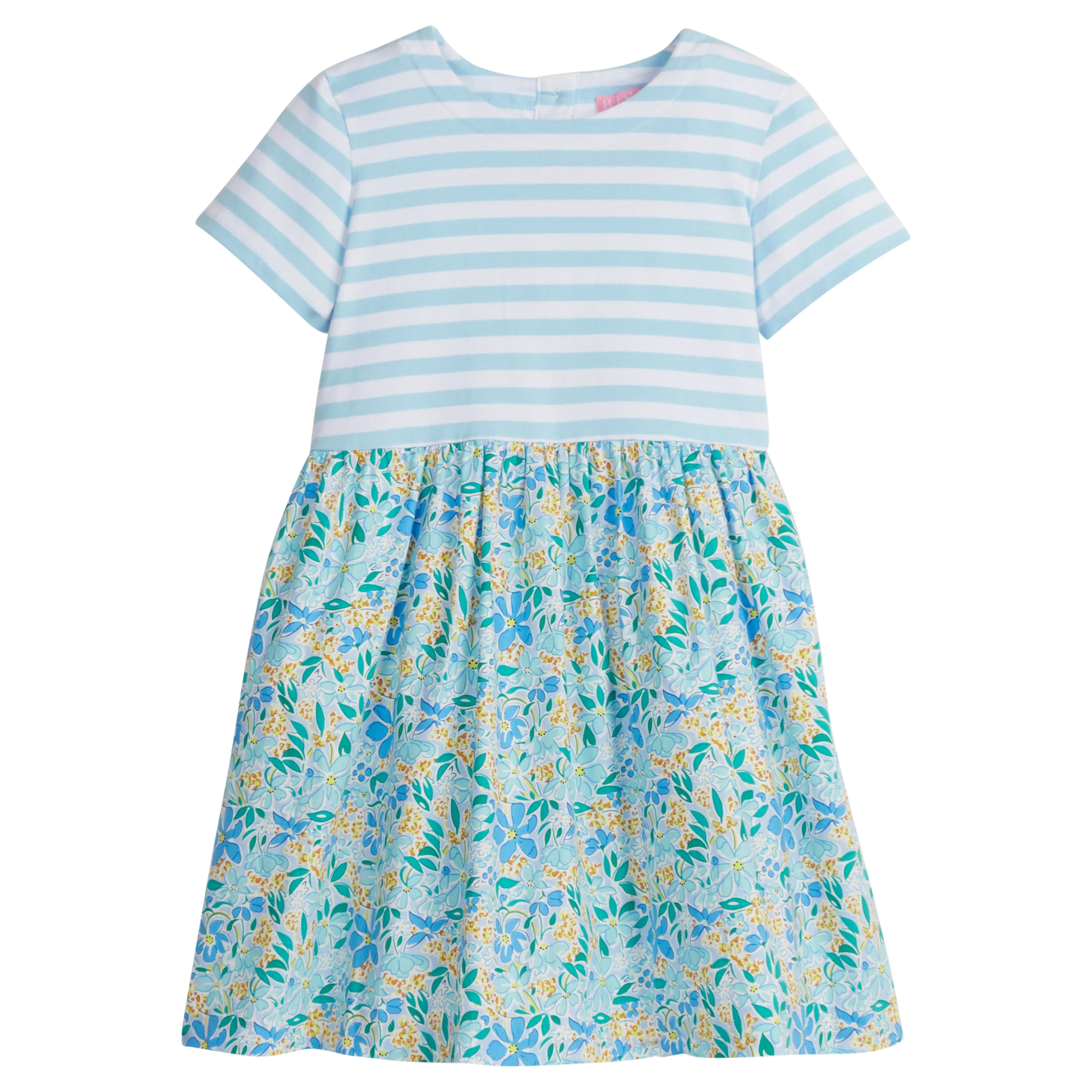 Rosie Dress - Frangipani Blue