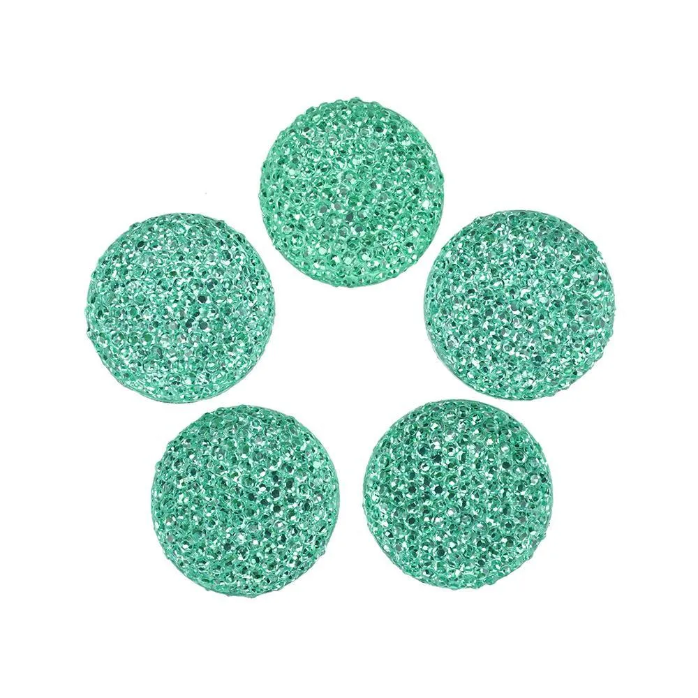 Round Self Adhesive Diamond Cluster Gems, 10-count