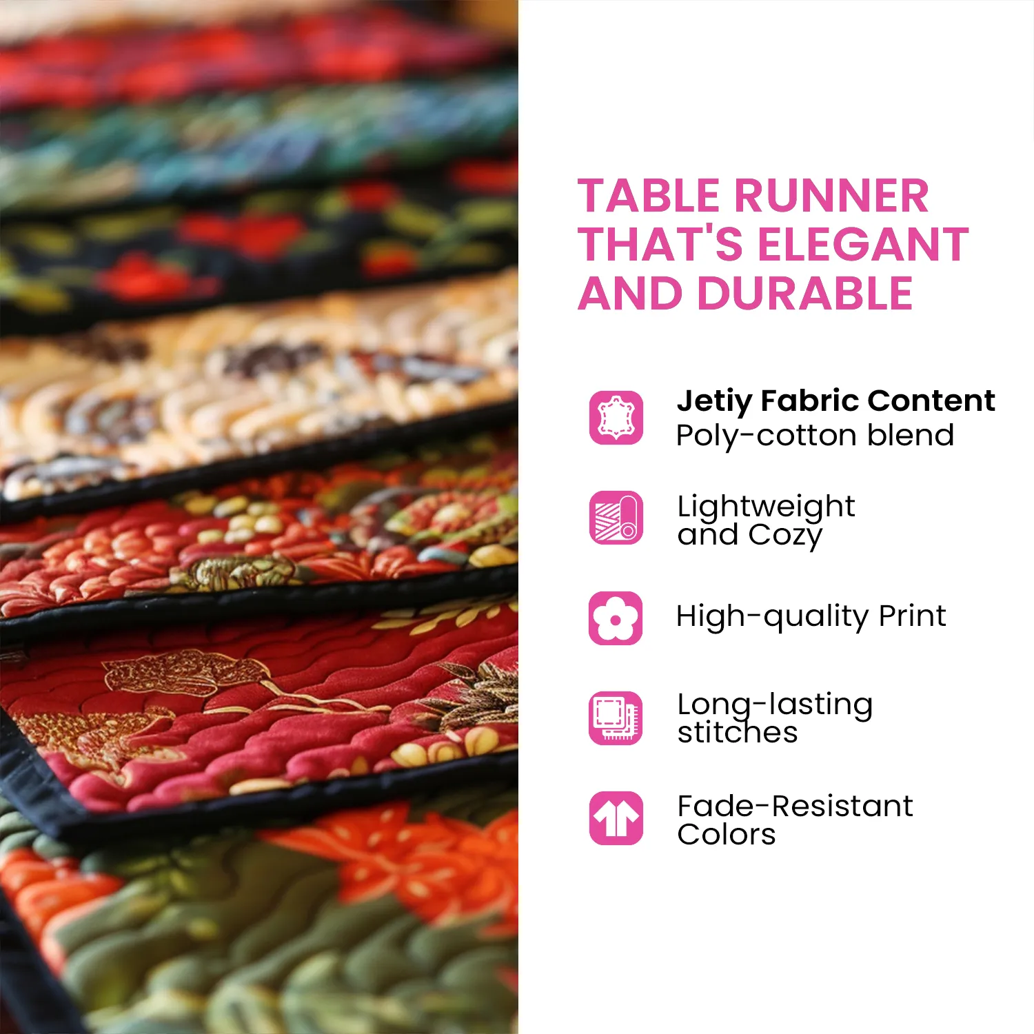 Rustic Rodeo Quilted Table Runner NCU0PTT193
