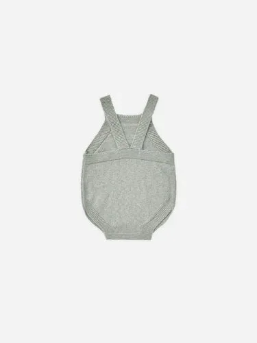 SALE - QUINCY MAE TATUM ROMPER || HEATHERED SKY