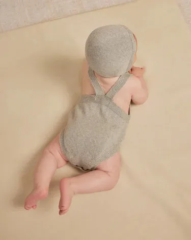 SALE - QUINCY MAE TATUM ROMPER || HEATHERED SKY
