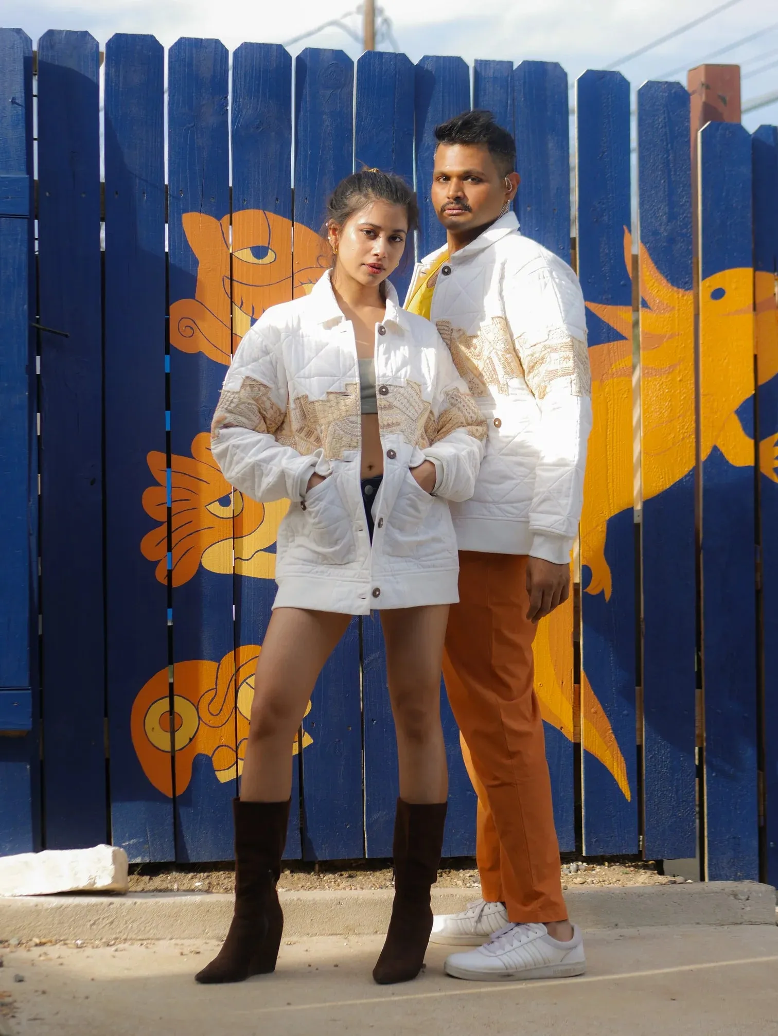 Samudram | Quilted Patchwork Jacket