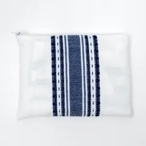 Samuel - Wool Tallit  - Blue