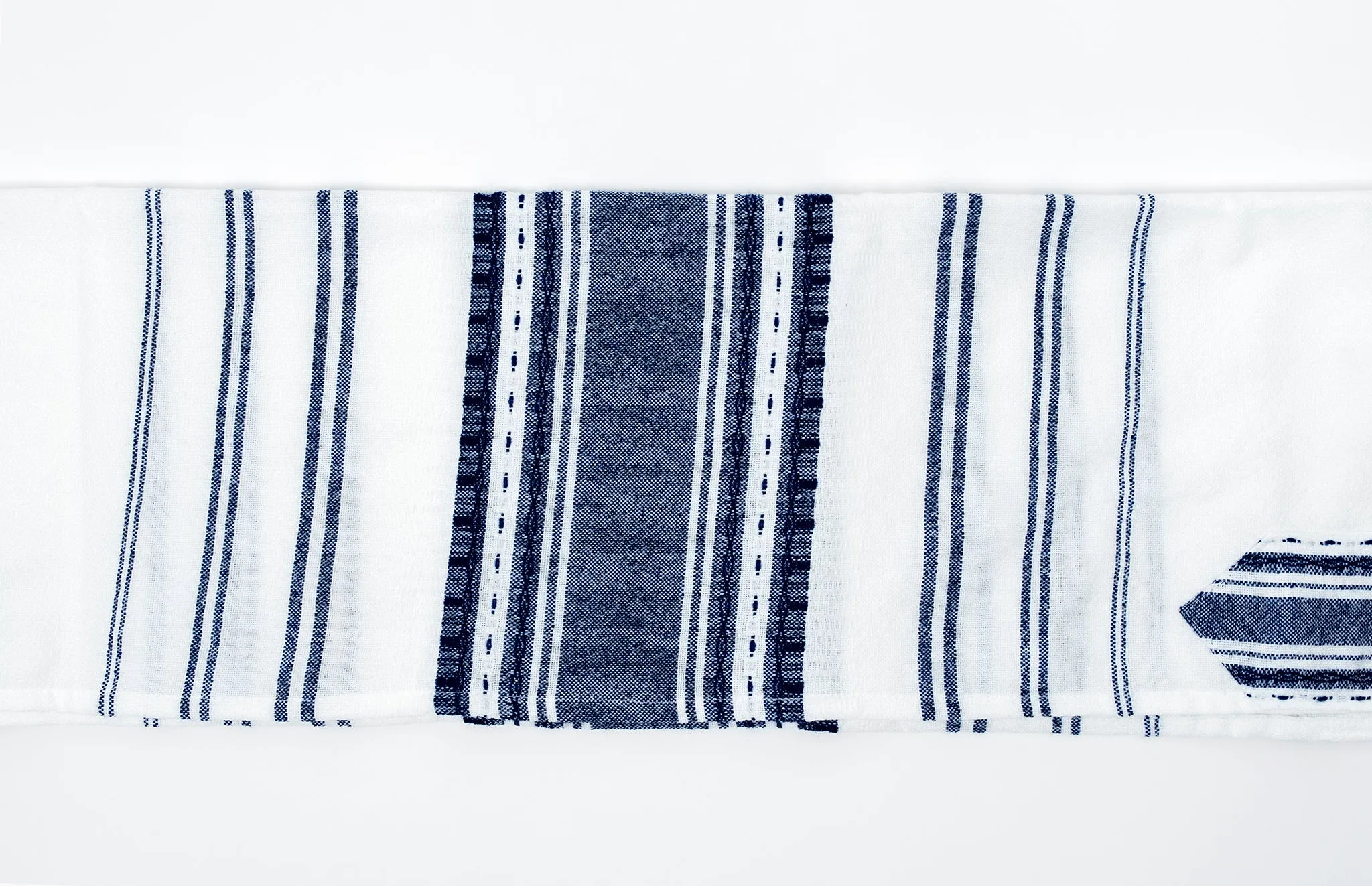 Samuel - Wool Tallit  - Blue