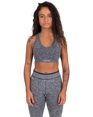 Seamless Sports Bra - Grey Marl