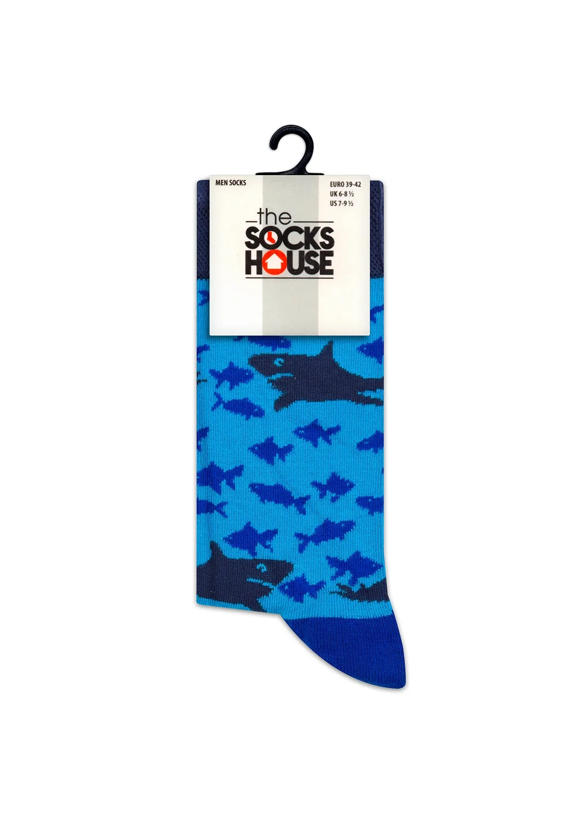 Shark Design Men Bamboo Socks