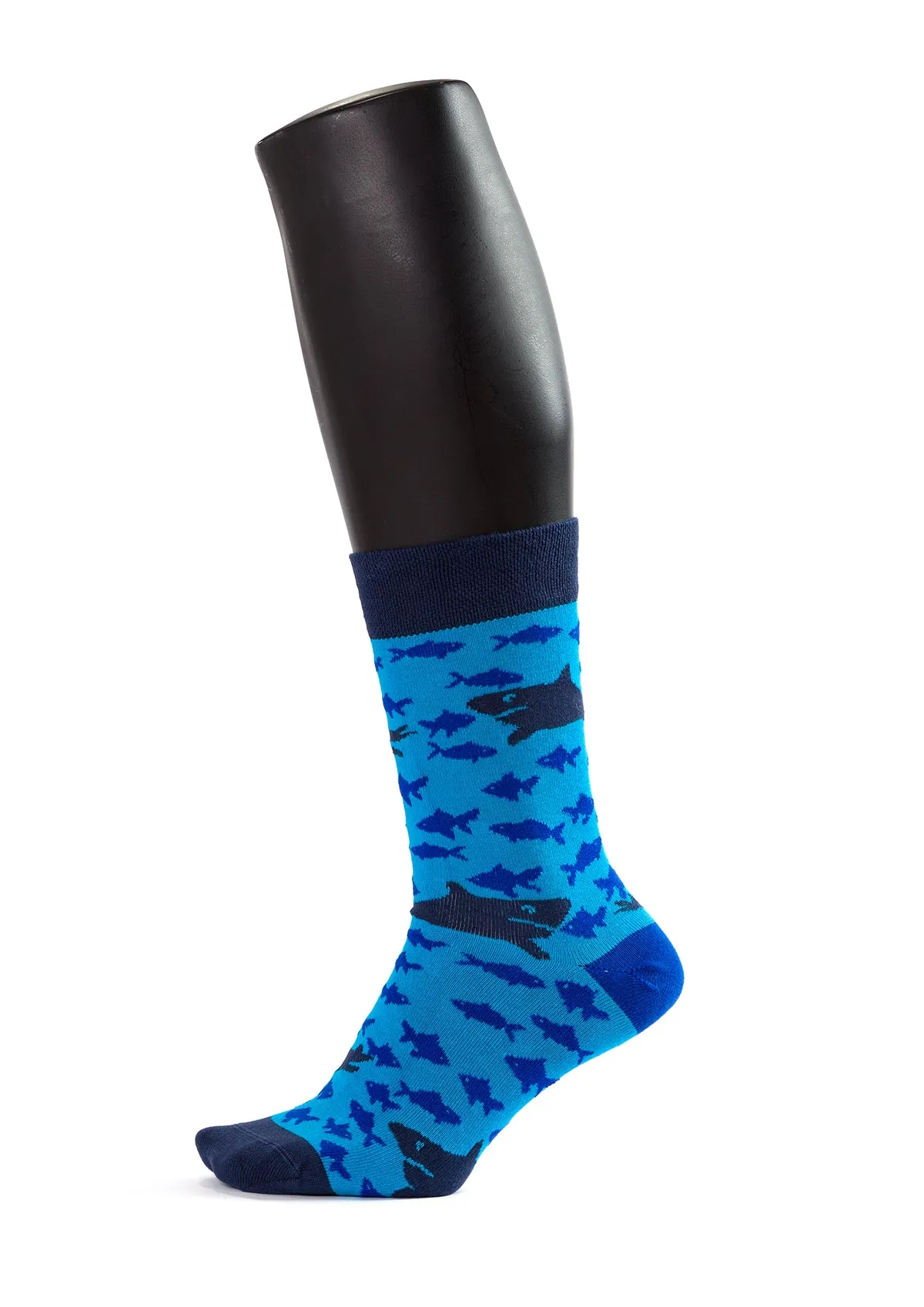 Shark Design Men Bamboo Socks