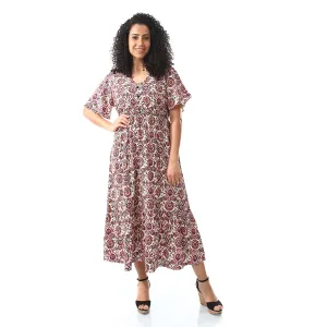 short_sleeeves_floral_dress_havan