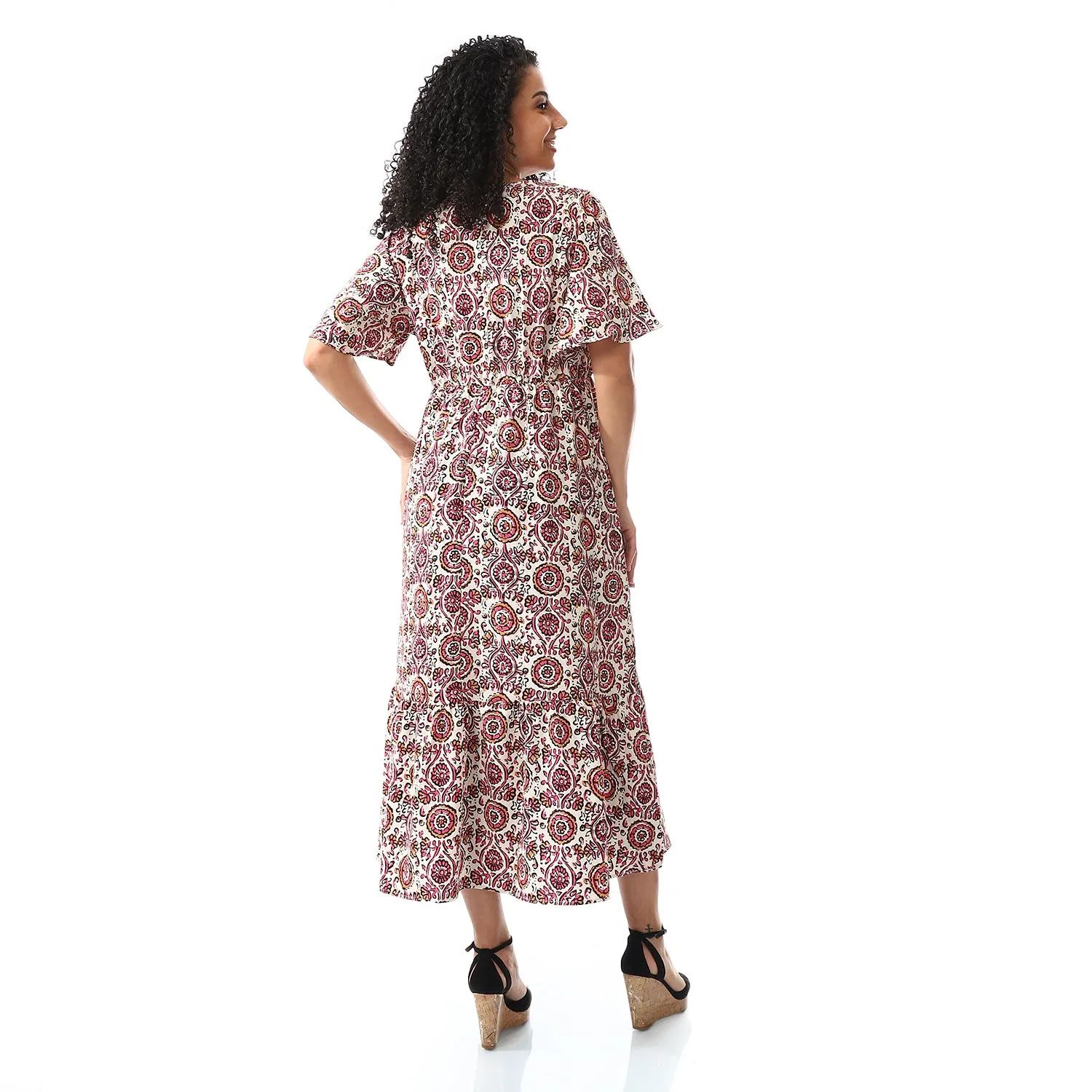short_sleeeves_floral_dress_havan
