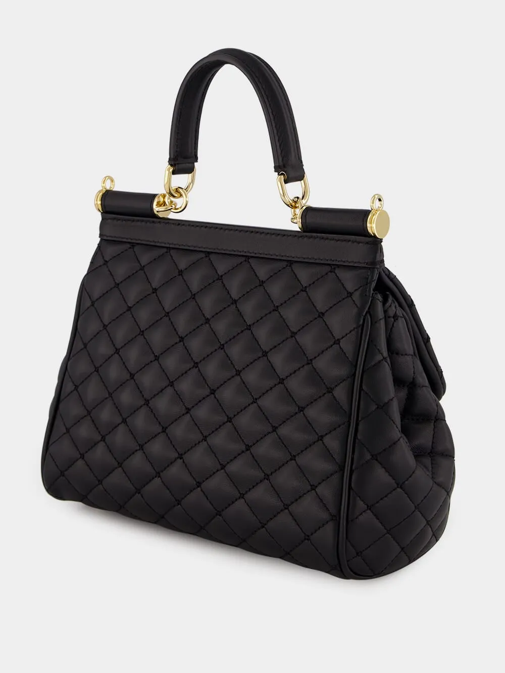 Sicily Quilted Nappa Handbag