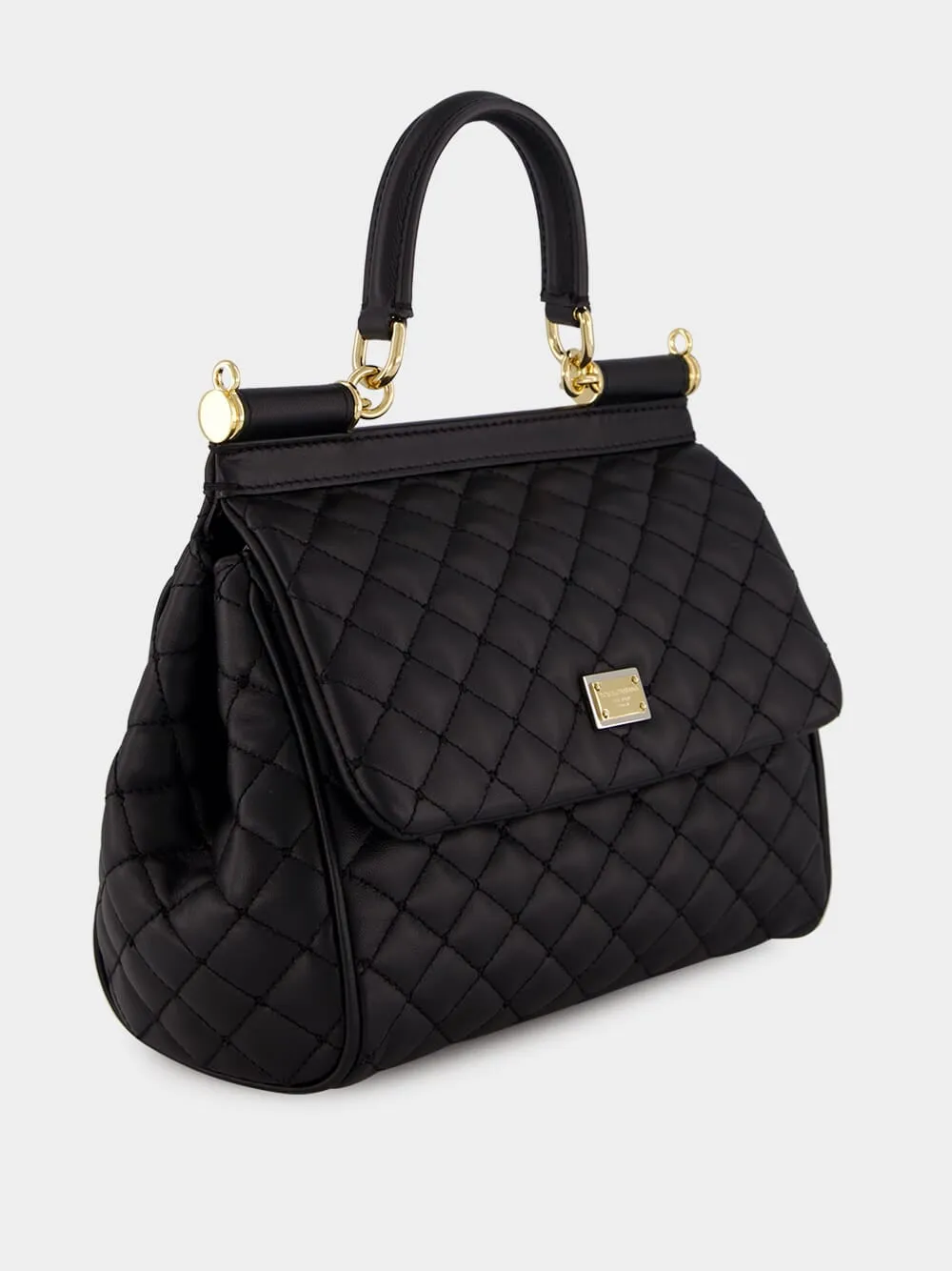 Sicily Quilted Nappa Handbag