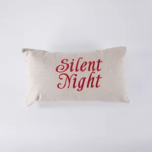 Silent Night Pillow