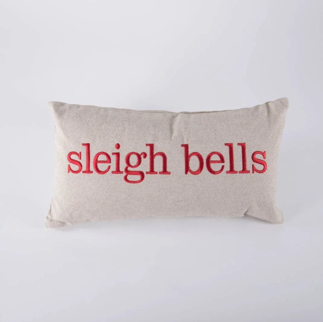 Sleigh Bells Pillow