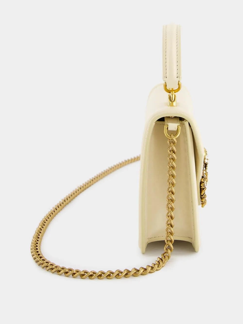 Small Devotion Cream Mini Bag