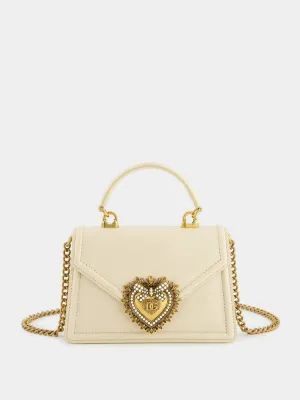 Small Devotion Cream Mini Bag