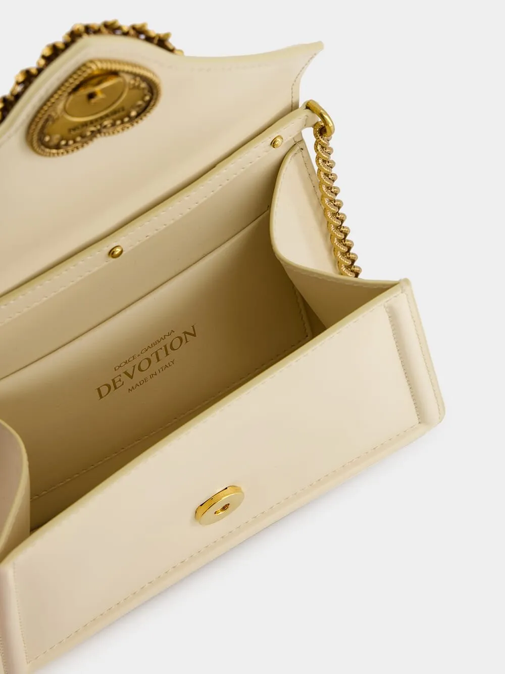 Small Devotion Cream Mini Bag