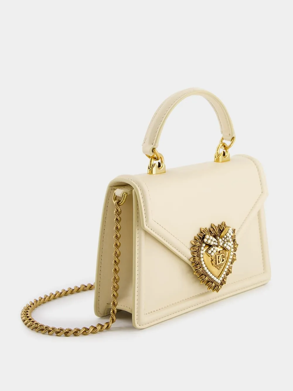 Small Devotion Cream Mini Bag
