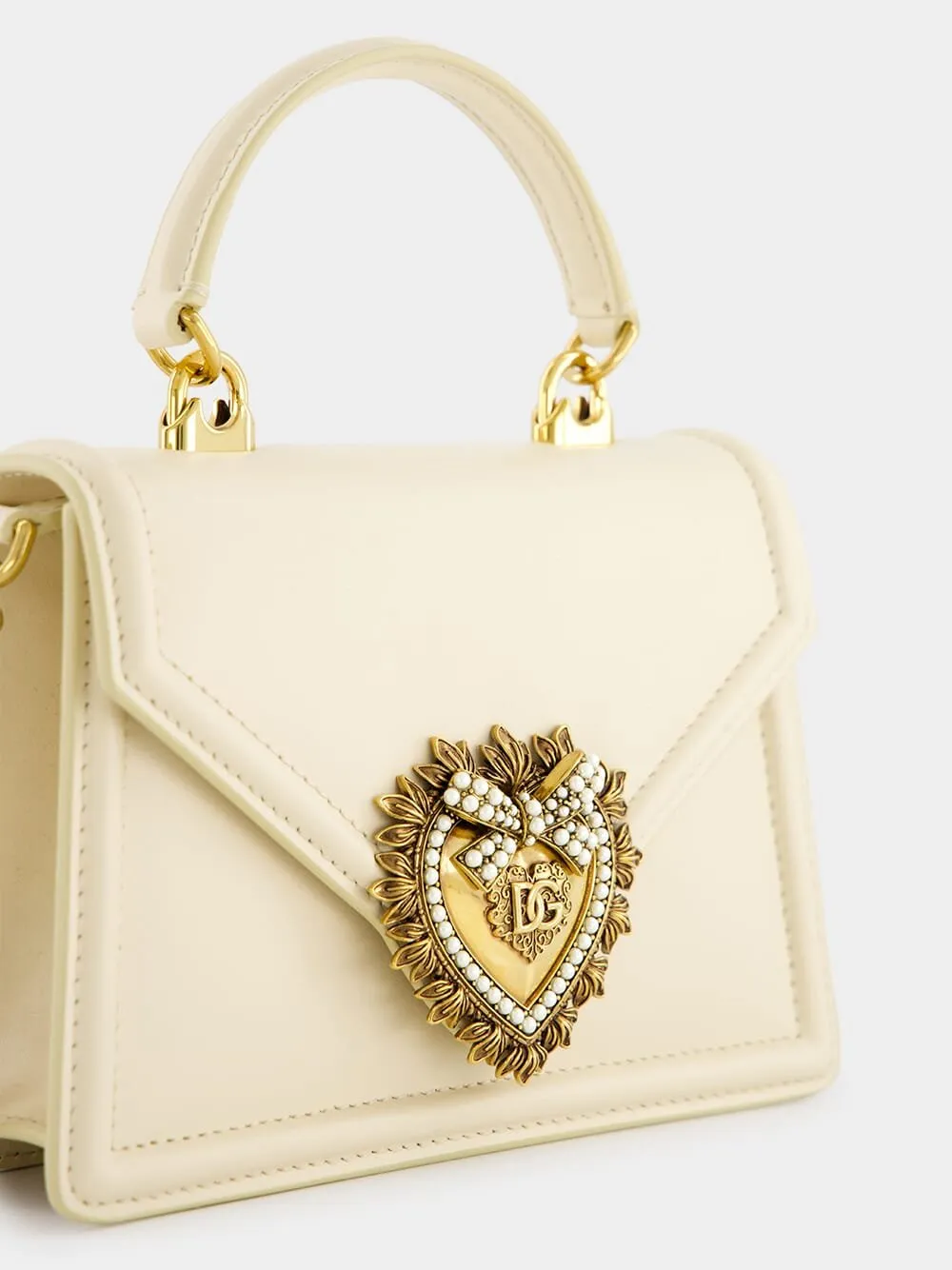 Small Devotion Cream Mini Bag