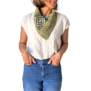 Snap Bandana - Linen Backing