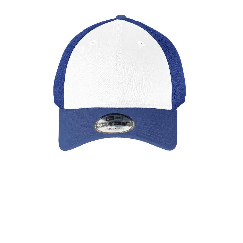 Snapback Contrast Front Mesh Cap