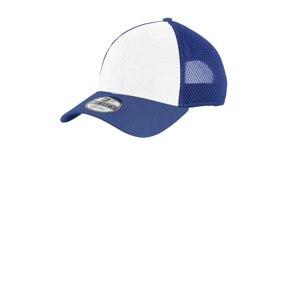 Snapback Contrast Front Mesh Cap