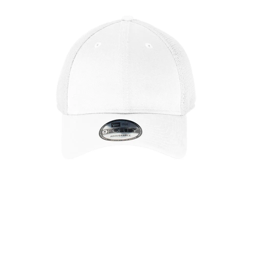 Snapback Contrast Front Mesh Cap