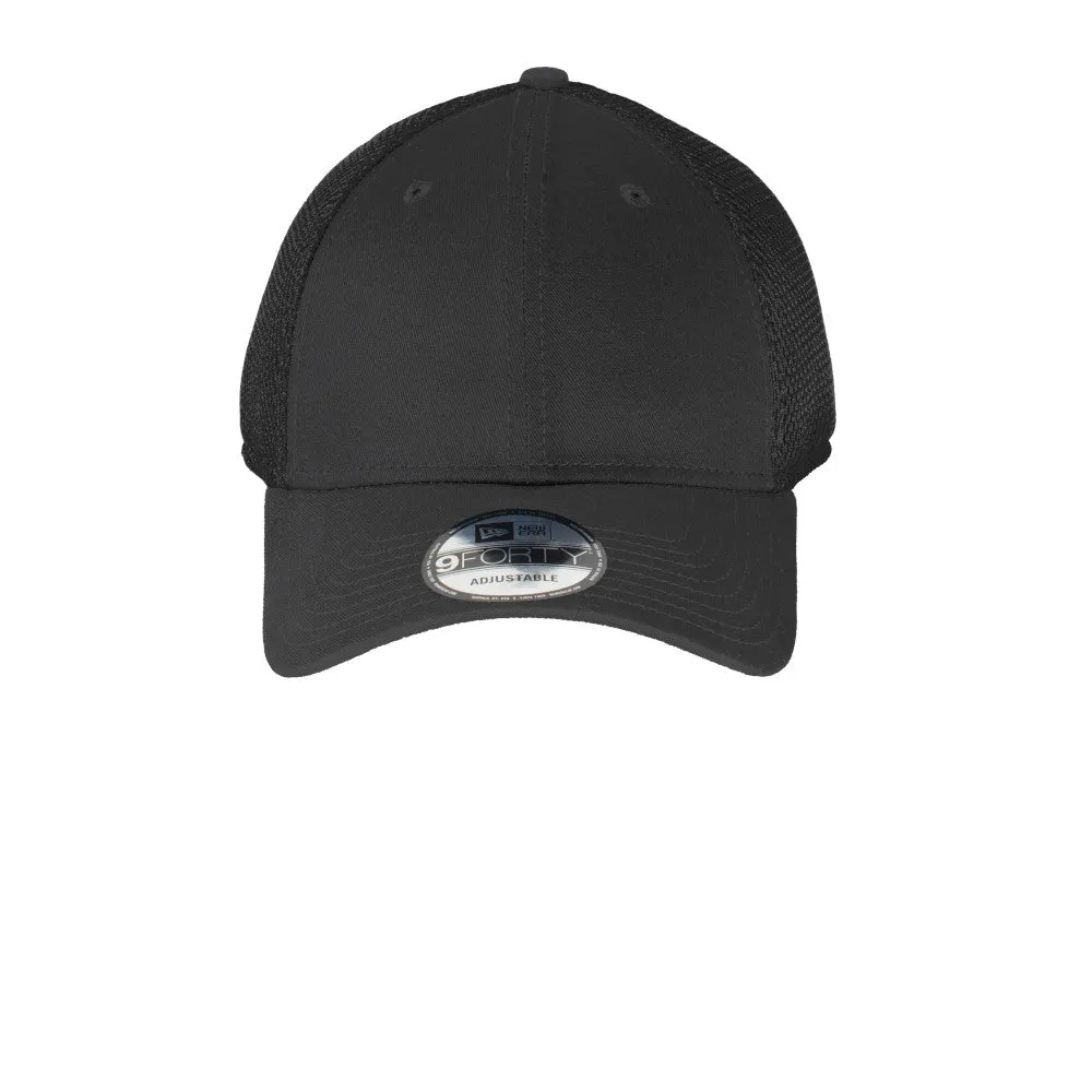 Snapback Contrast Front Mesh Cap