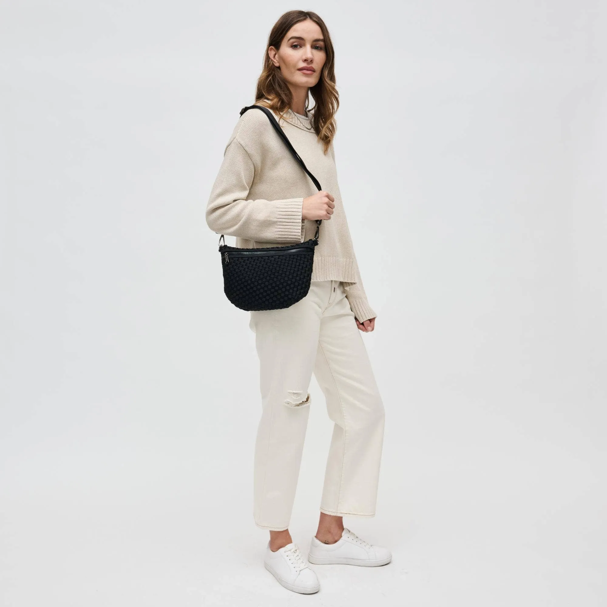 Sol and Selene - Ethereal - Woven Neoprene Crossbody Bag
