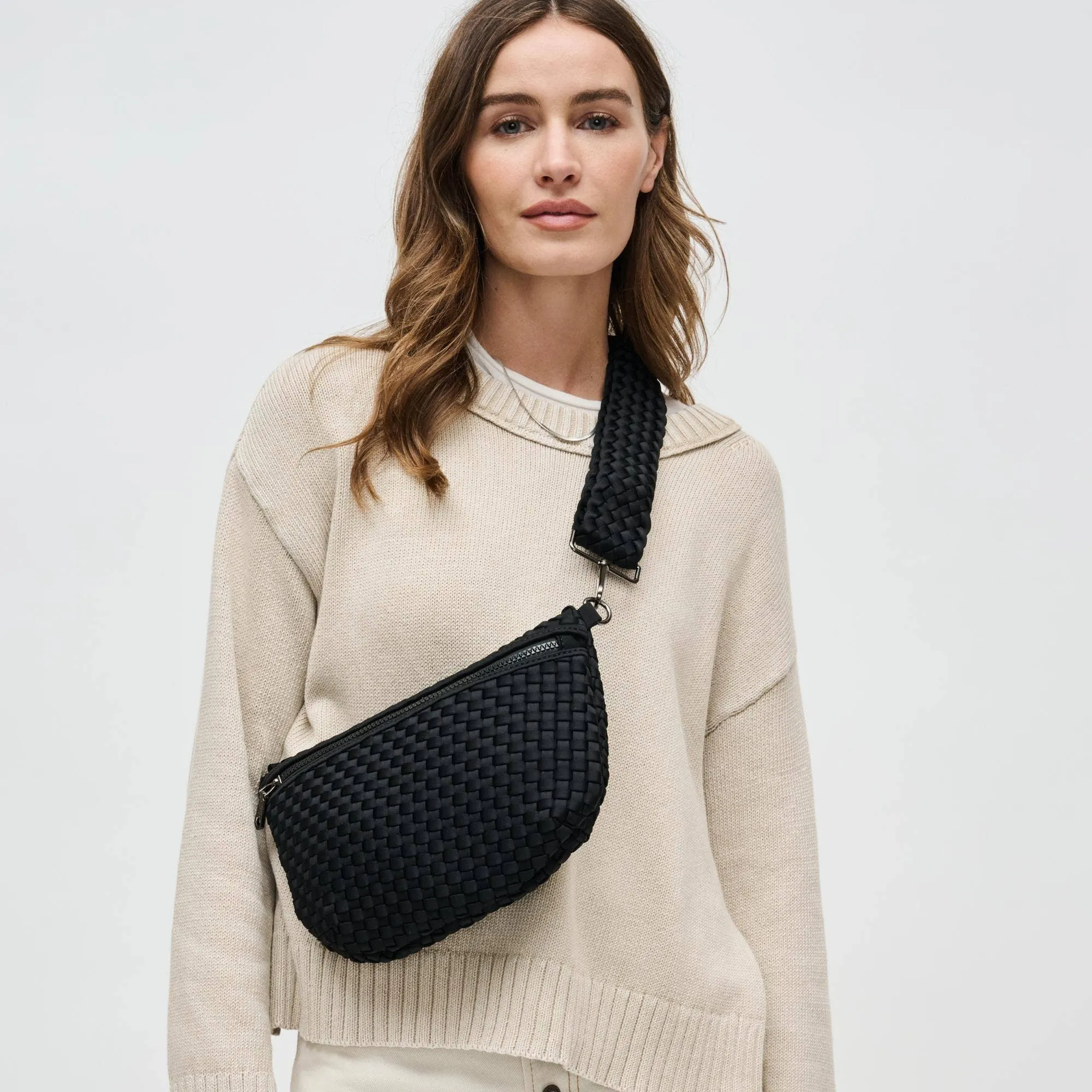 Sol and Selene - Ethereal - Woven Neoprene Crossbody Bag