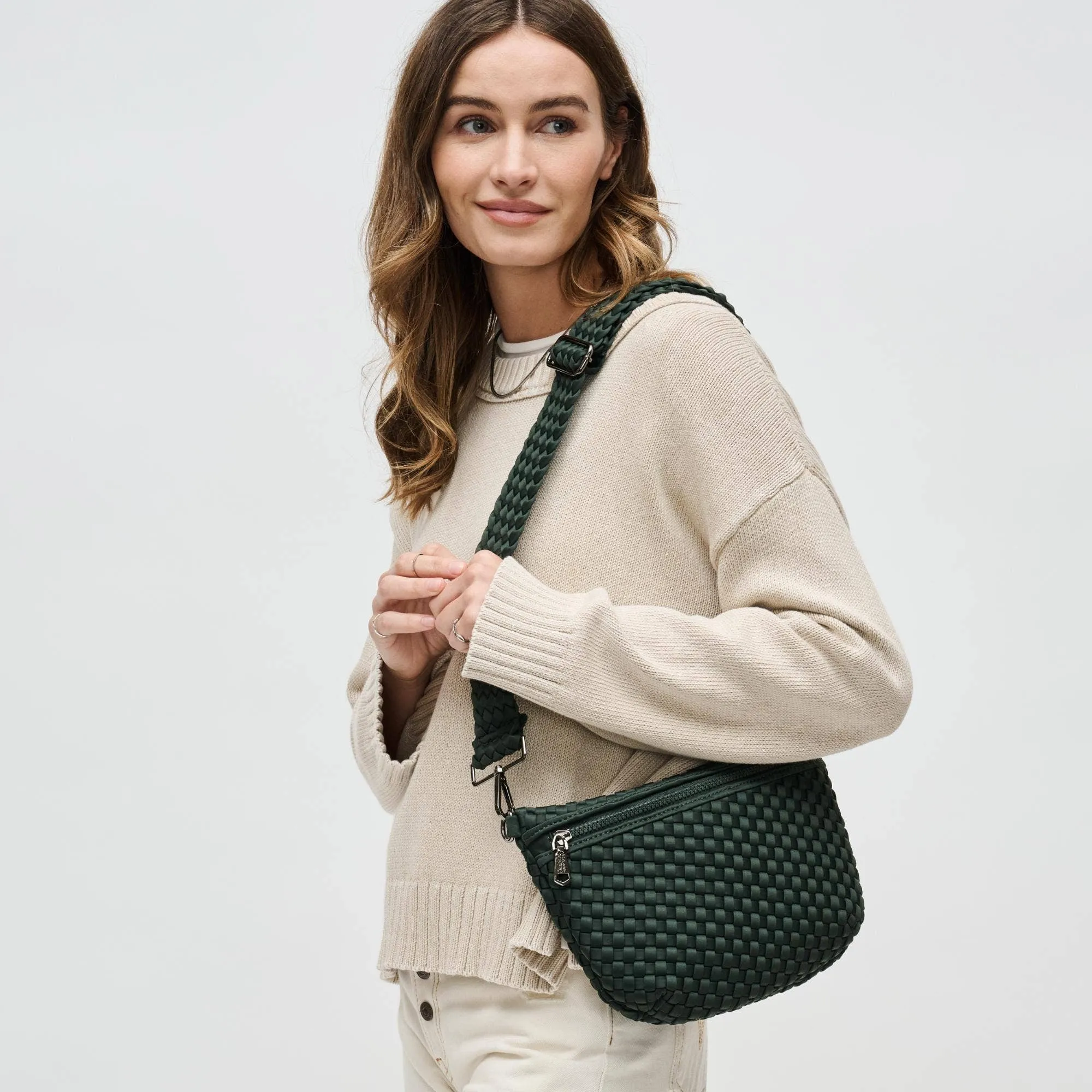 Sol and Selene - Ethereal - Woven Neoprene Crossbody Bag