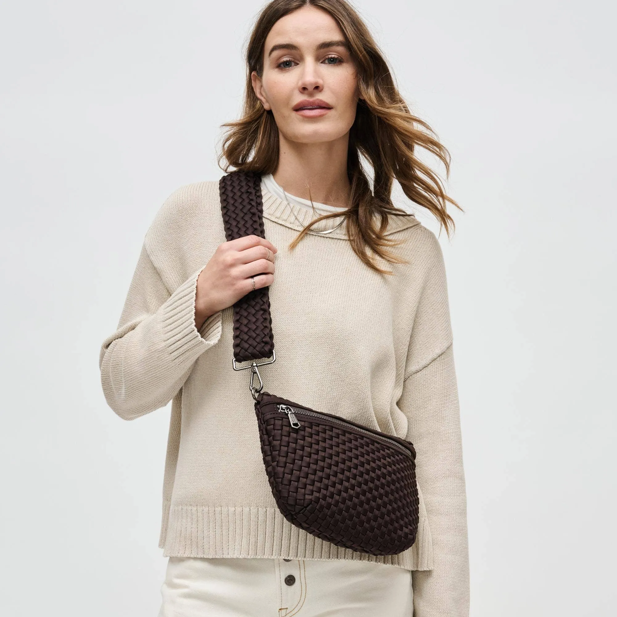 Sol and Selene - Ethereal - Woven Neoprene Crossbody Bag