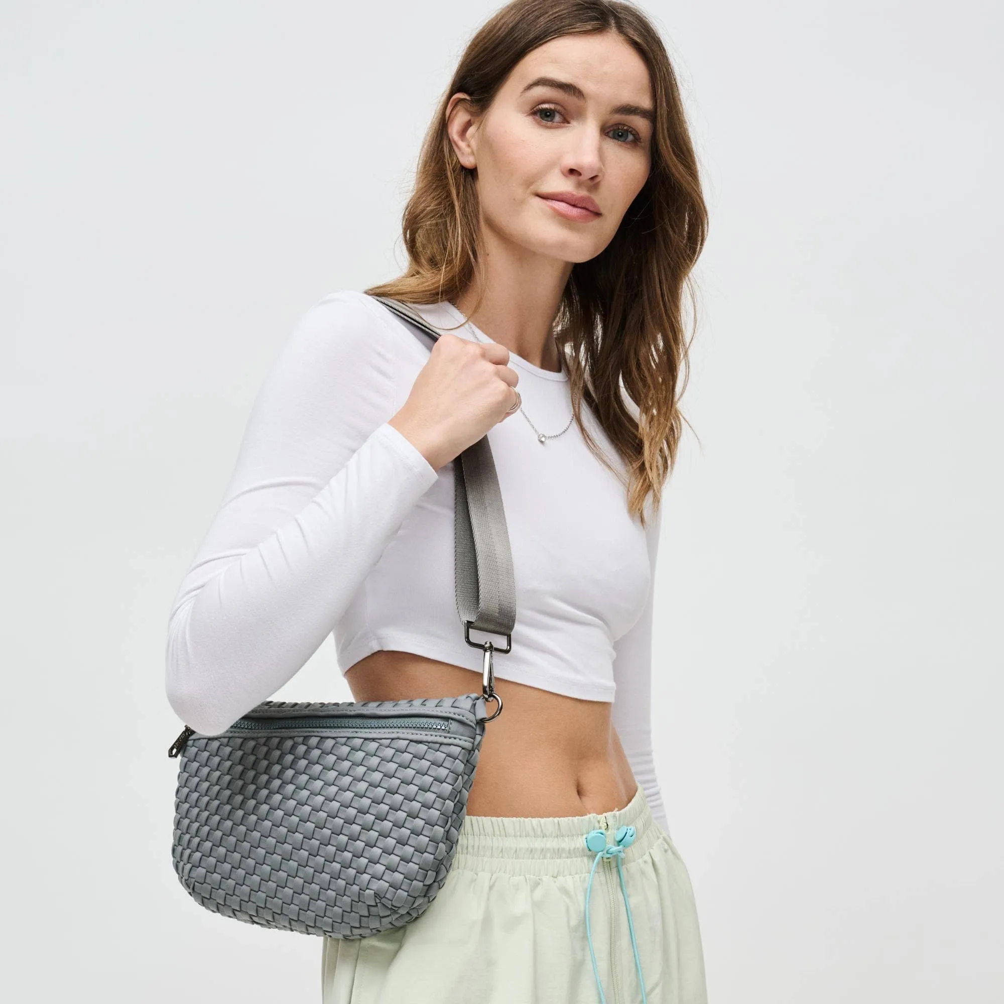 Sol and Selene - Ethereal - Woven Neoprene Crossbody Bag