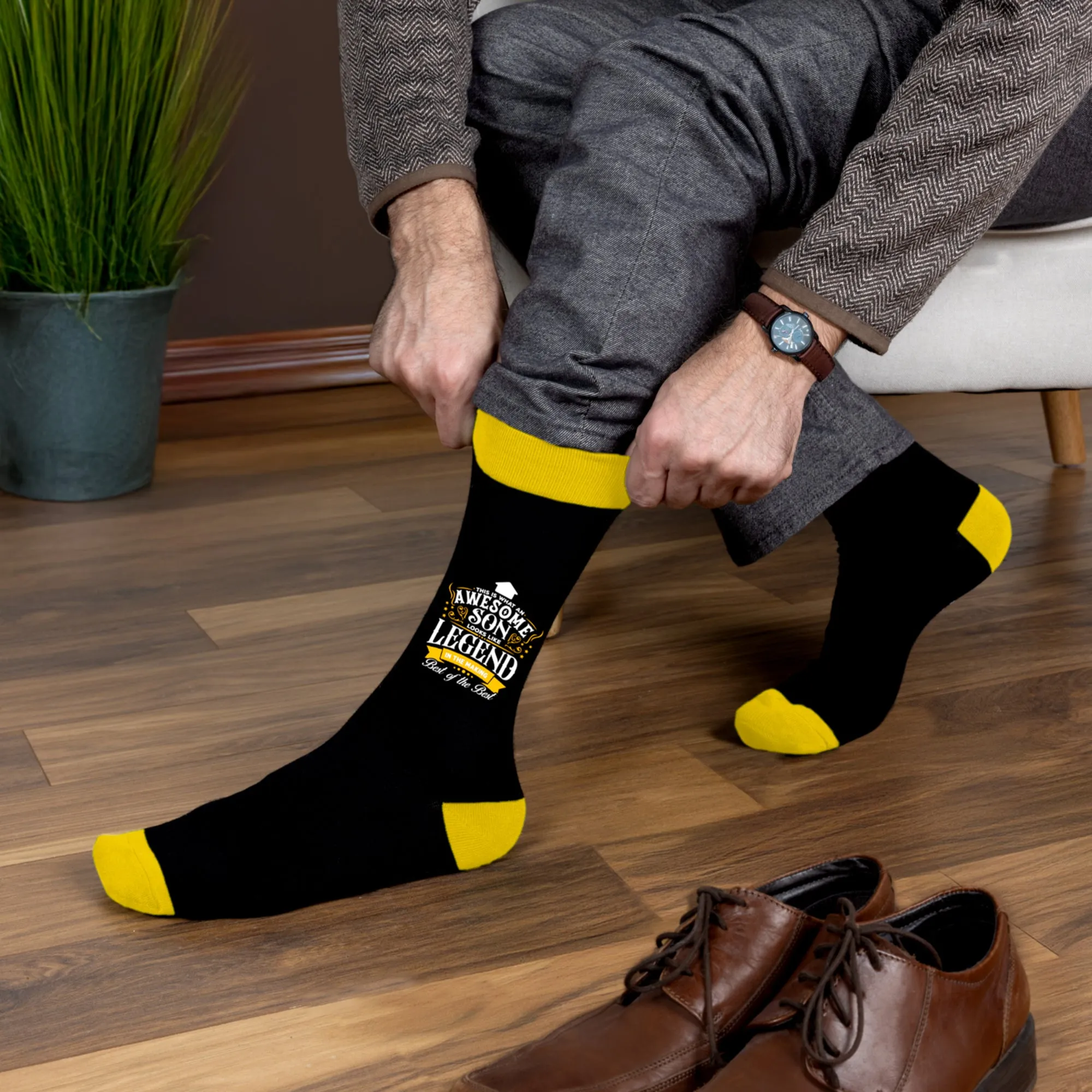 Son Bamboo Crew Socks