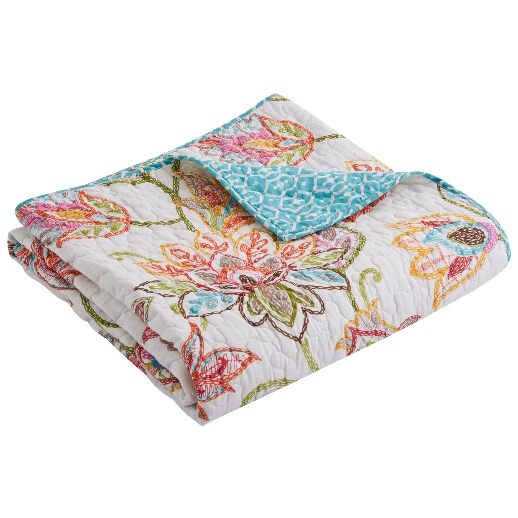 Sophia Quilted Throw