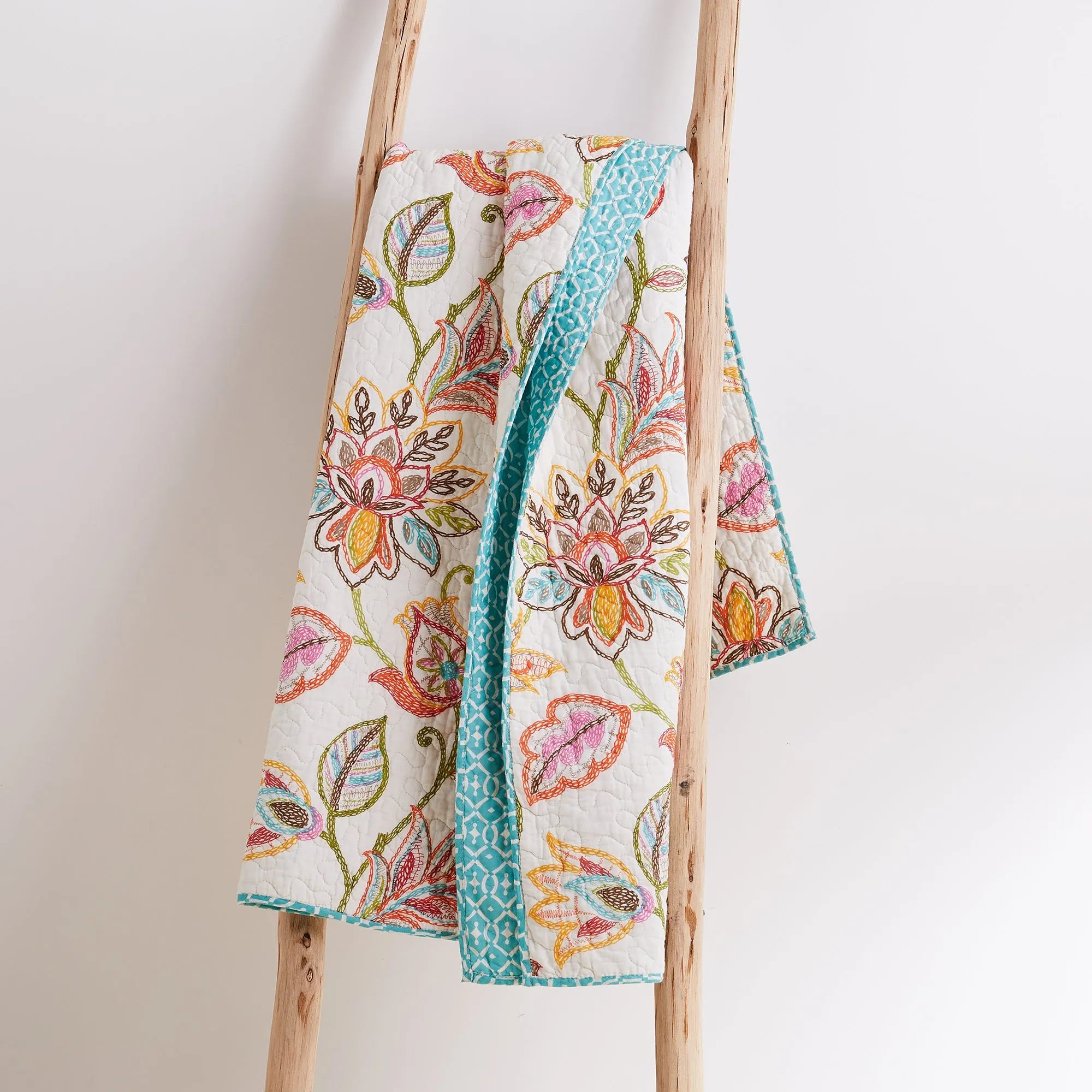 Sophia Quilted Throw