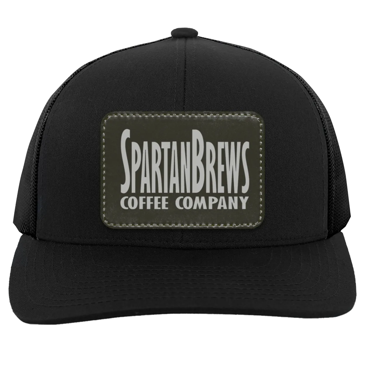 Spartan Brews Dark Label Trucker Snap Back