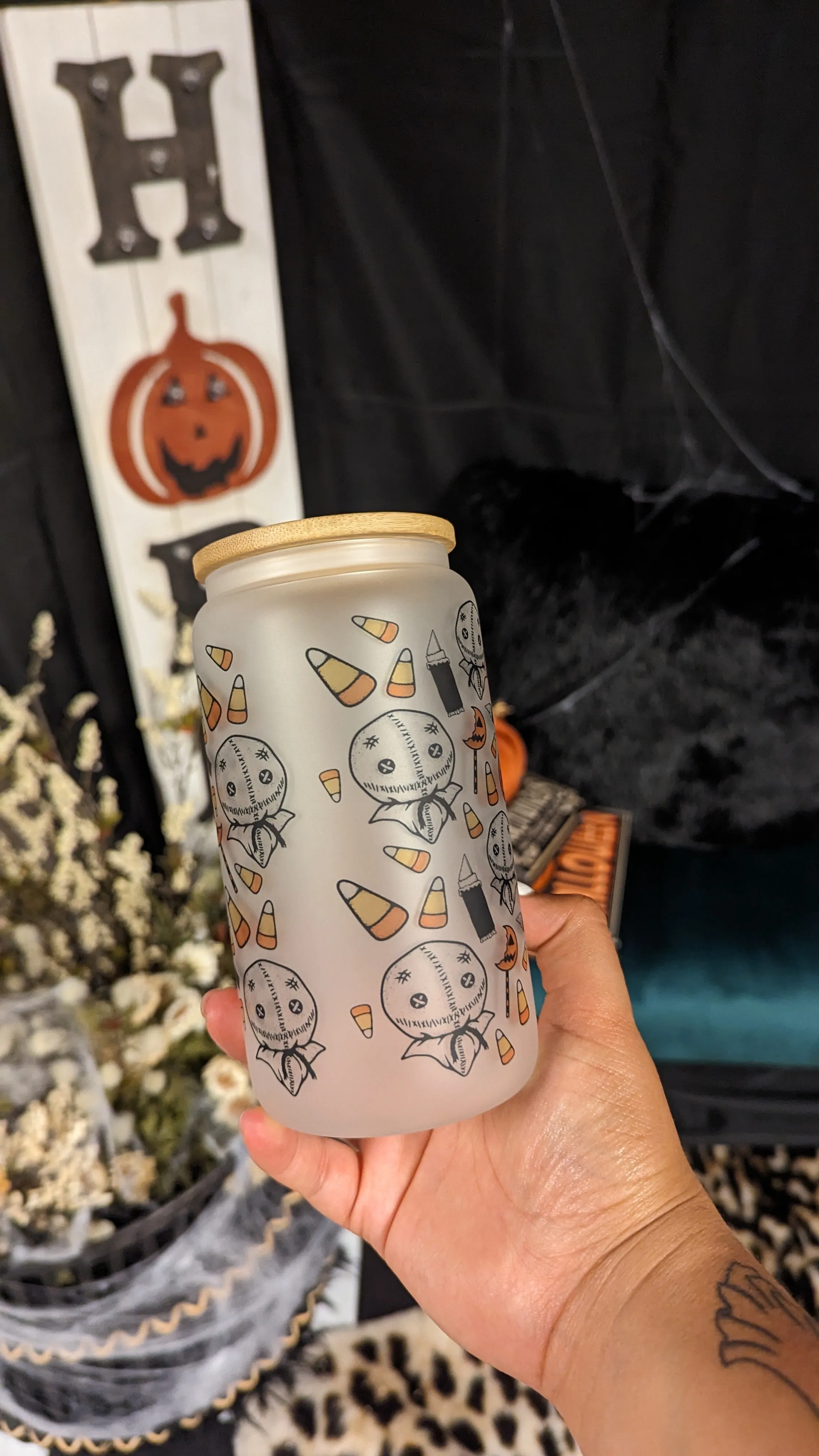 Spirit of Halloween Glass Tumbler
