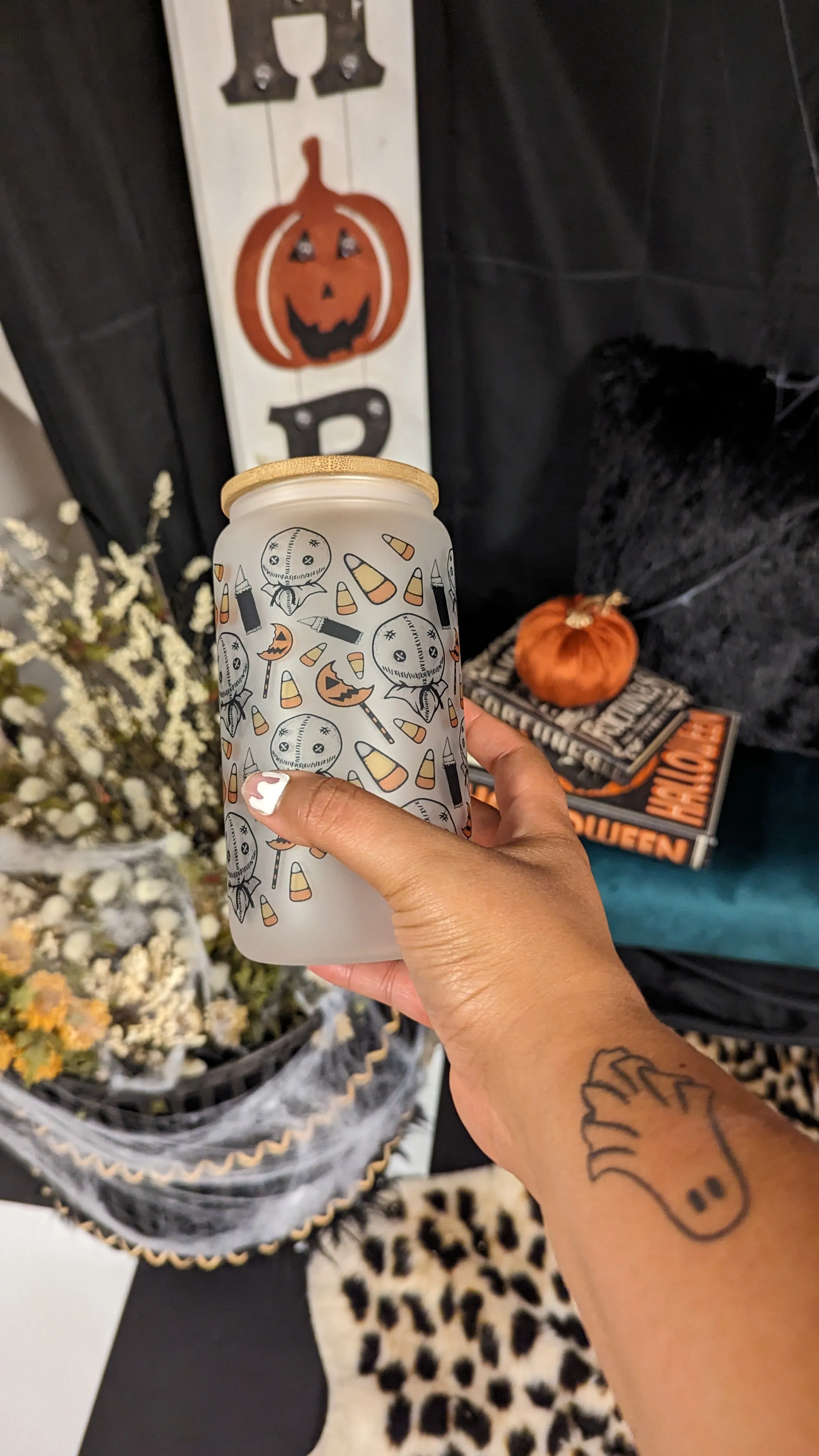 Spirit of Halloween Glass Tumbler