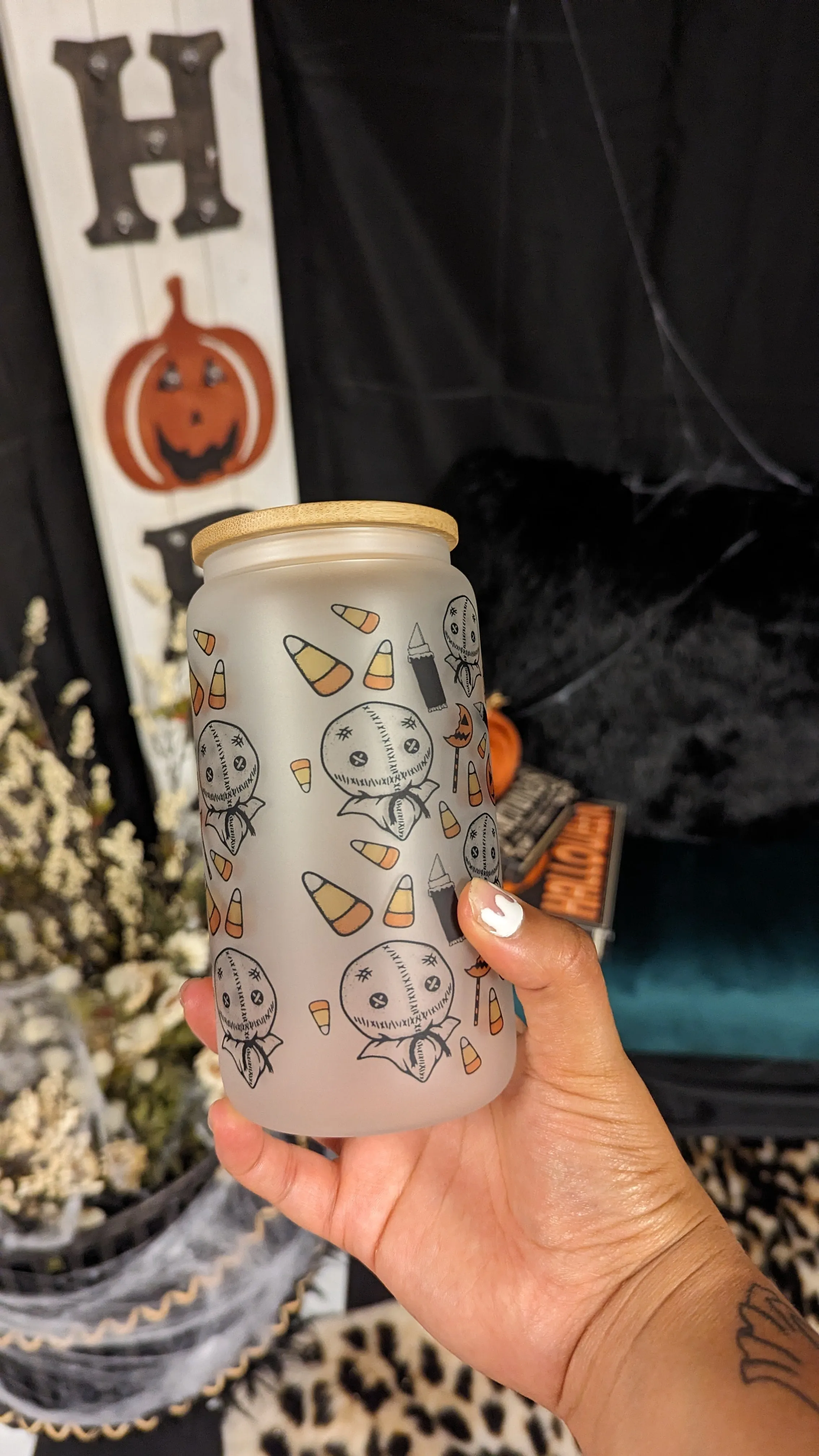 Spirit of Halloween Glass Tumbler