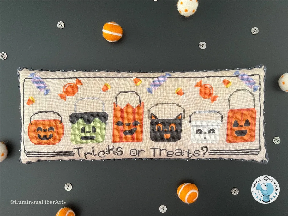 Spooky Sweets - Luminous Fiber Arts - Cross Stitch Pattern